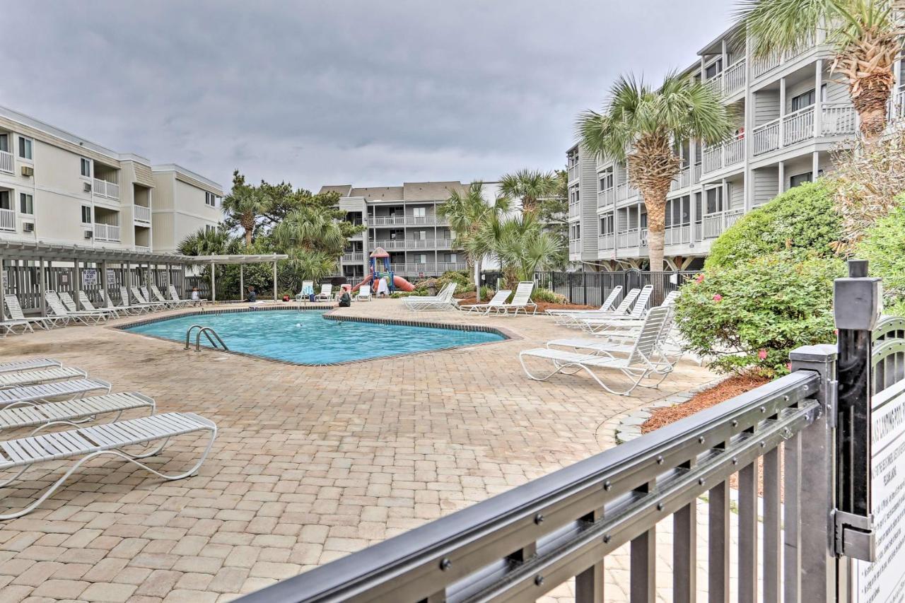 Myrtle Beach Condo With Screened Deck Walk To Beach Esterno foto